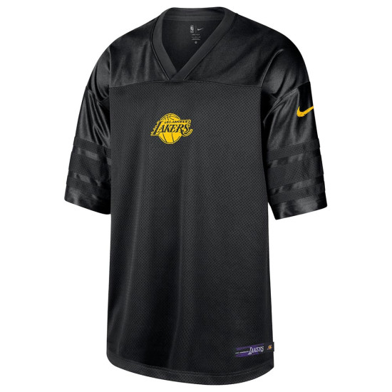 Nike Ανδρική κοντομάνικη μπλούζα Los Angeles Lakers Courtside Dri-FIT NBA Jersey